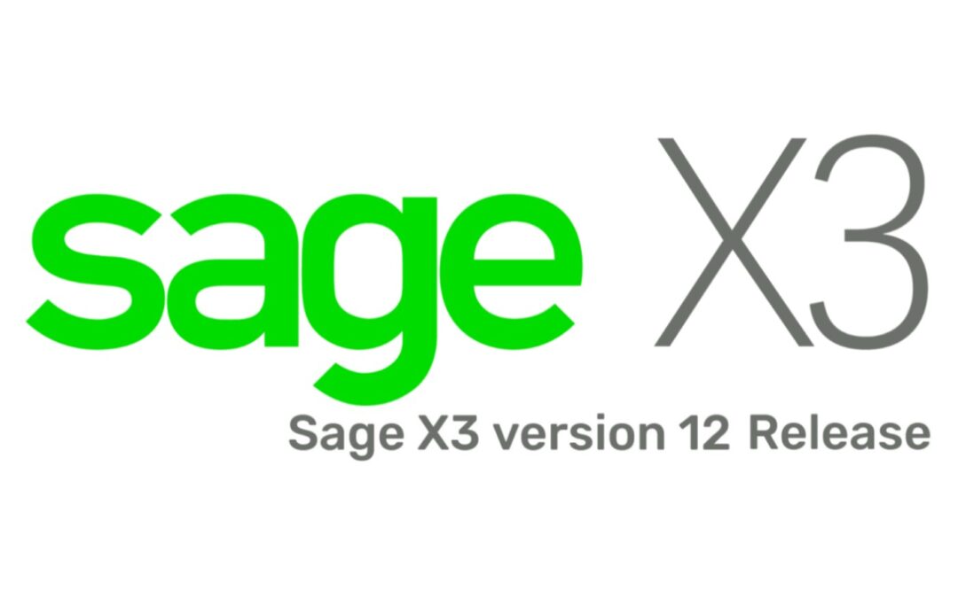 Sage X3 Version 12