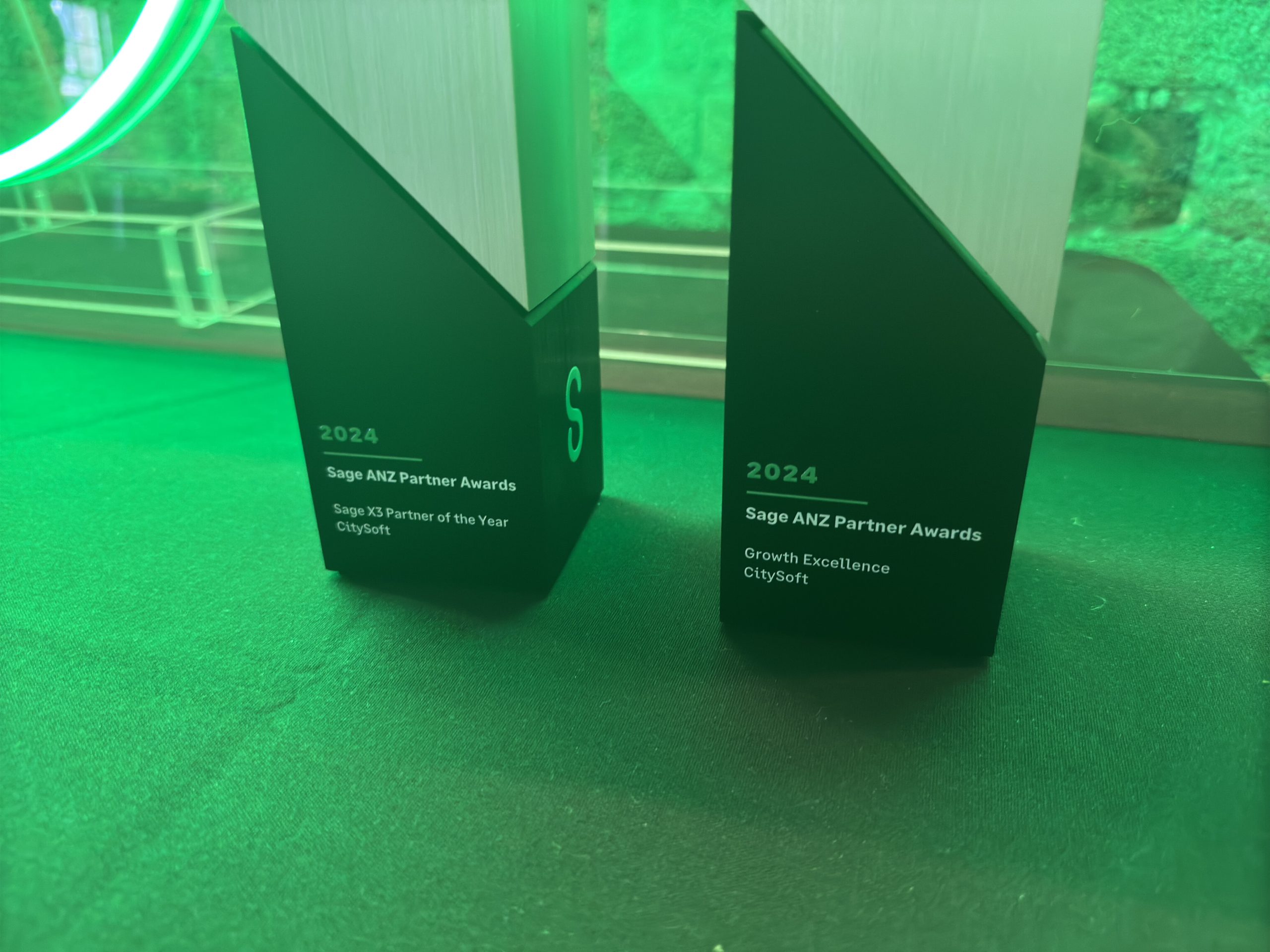Sage ANZ 2024 Partner Awards Sage X3 Partner CitySoft